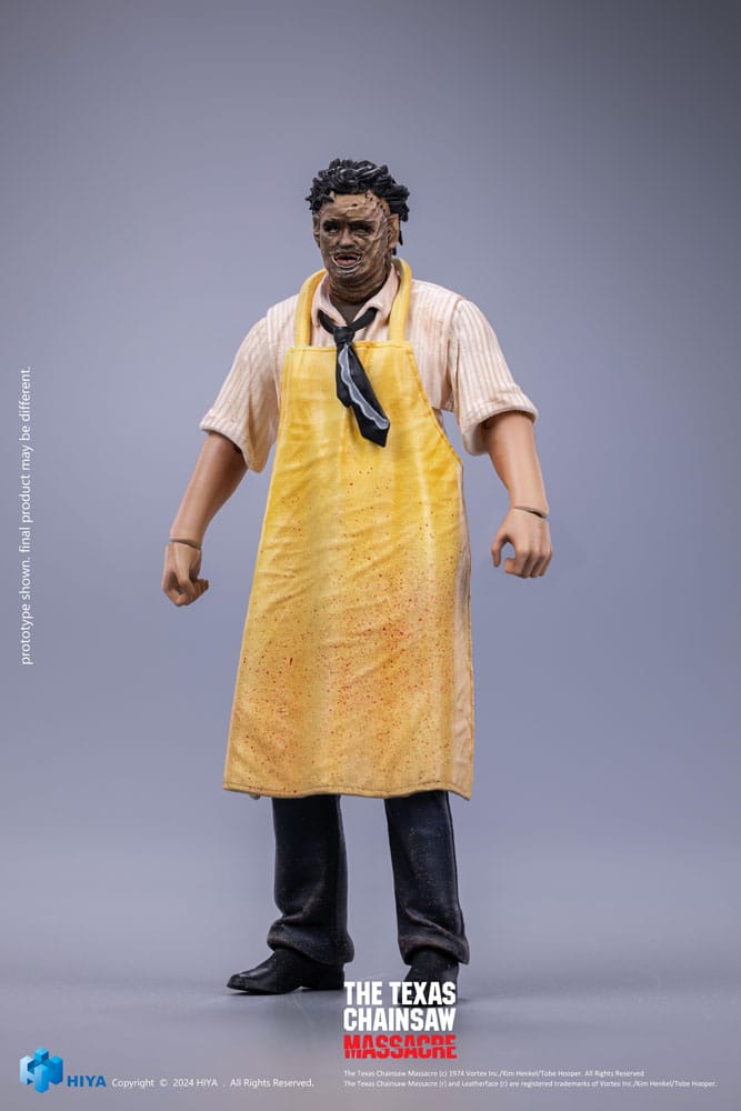 Texas Chainsaw Massacre (1974) Exquisite Mini Actionfigur 1/18 LeatherFace - Killing Mask Standard Ver. 11 cm