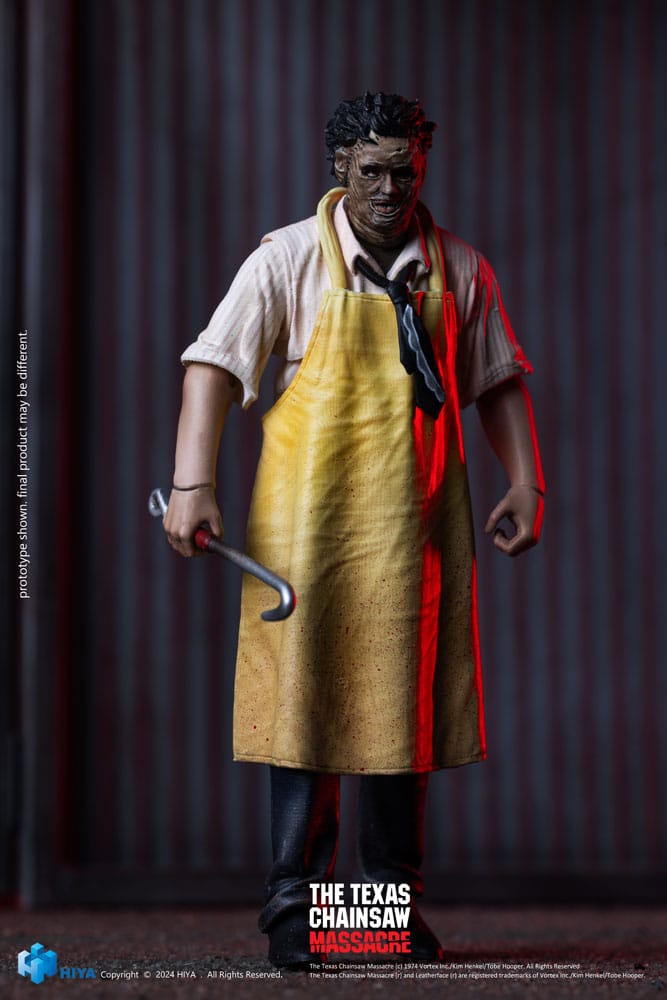 Texas Chainsaw Massacre (1974) Exquisite Mini Actionfigur 1/18 LeatherFace - Killing Mask Standard Ver. 11 cm