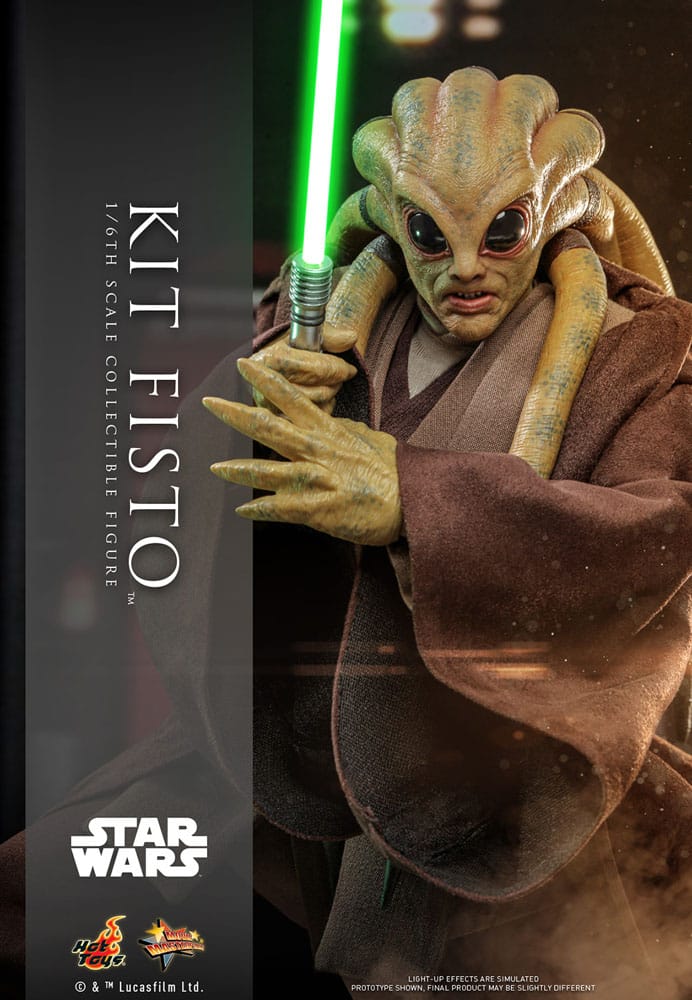 Star Wars Movie Masterpiece Actionfigur 1/6 Kit Fisto 32 cm