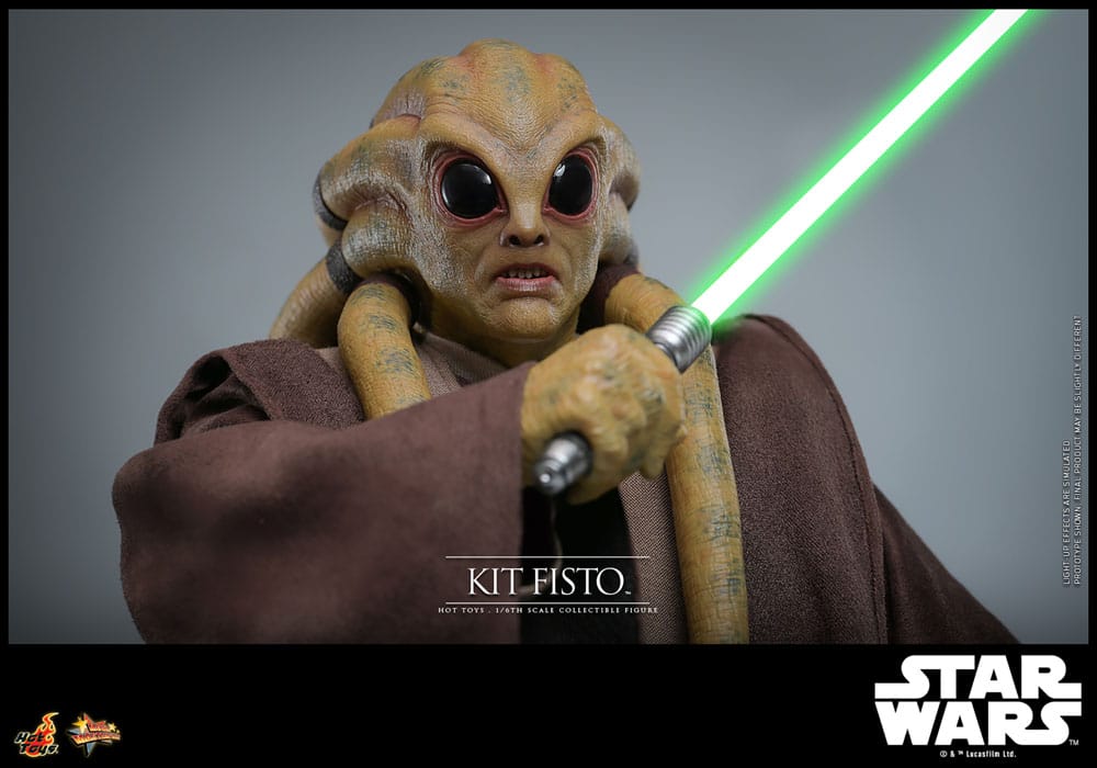 Star Wars Movie Masterpiece Actionfigur 1/6 Kit Fisto 32 cm