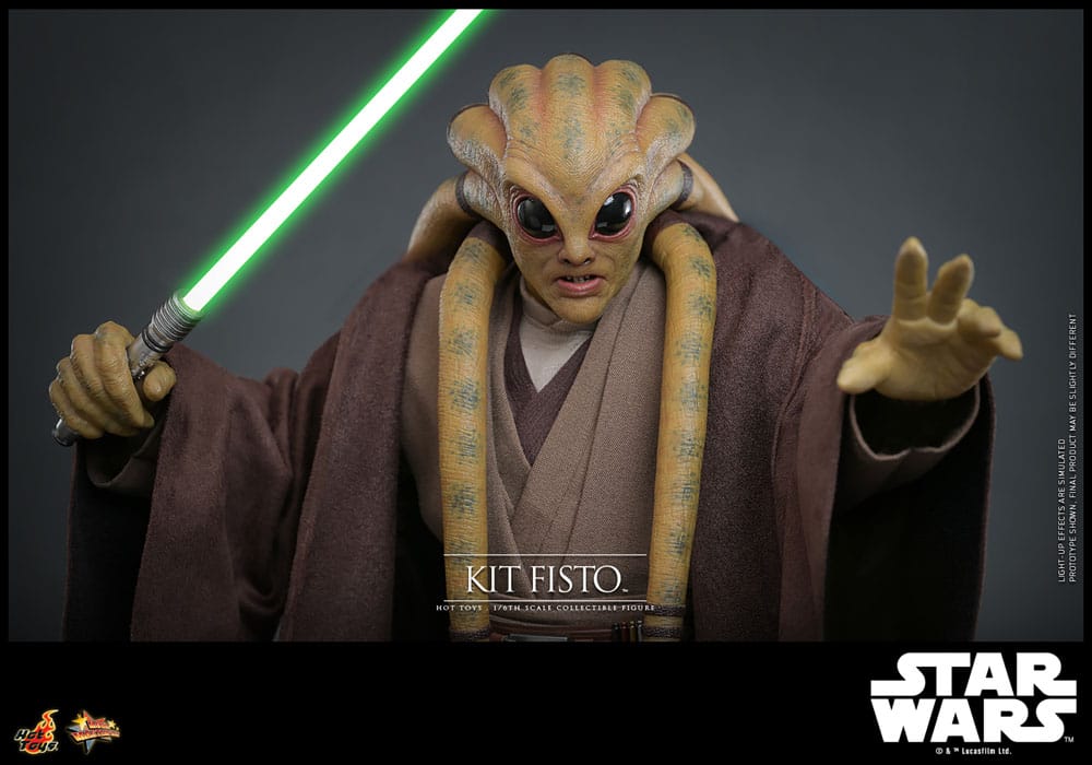 Star Wars Movie Masterpiece Actionfigur 1/6 Kit Fisto 32 cm