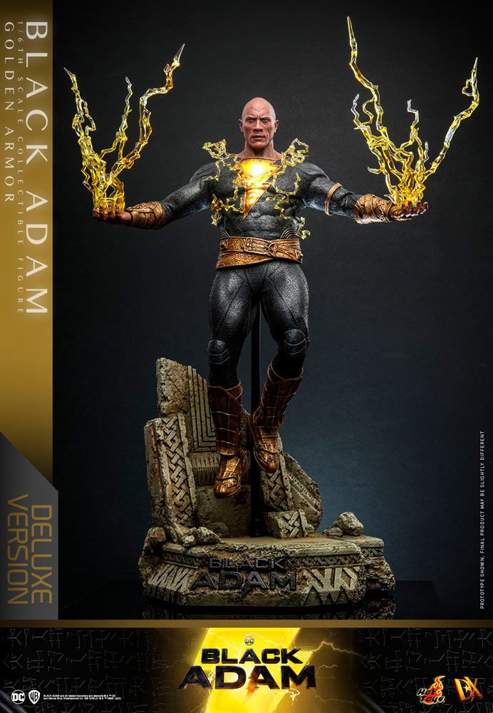 Black Adam DX Actionfigur 1/6 Black Adam (Golden Armor) Deluxe Version 33 cm