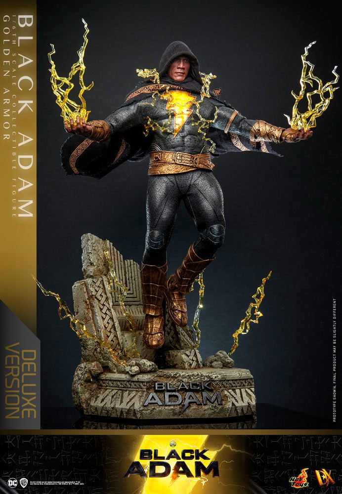 Black Adam DX Actionfigur 1/6 Black Adam (Golden Armor) Deluxe Version 33 cm