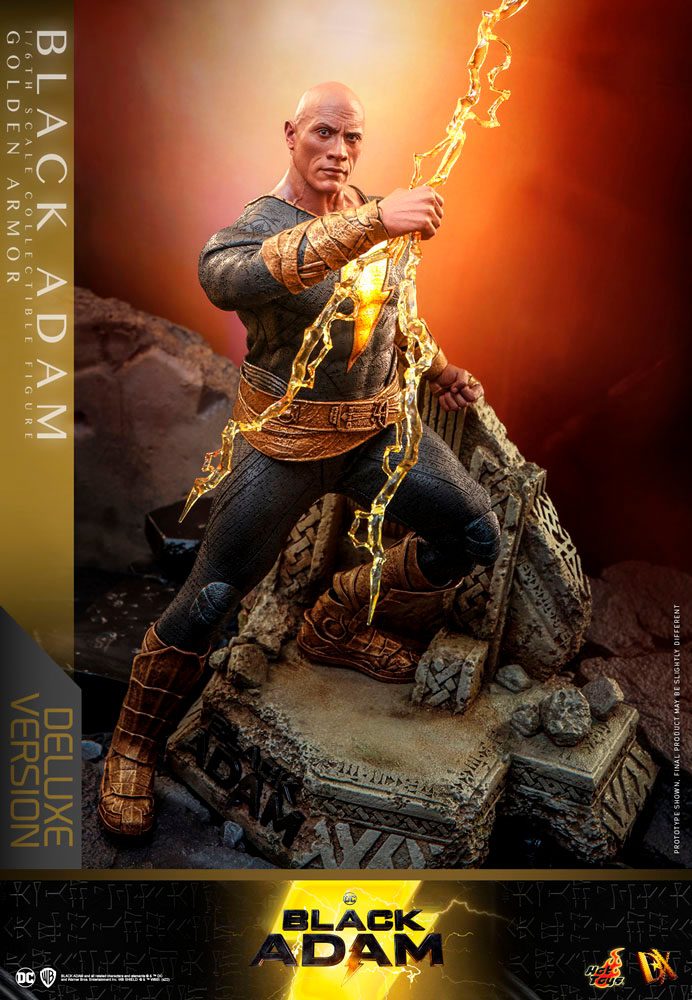 Black Adam DX Actionfigur 1/6 Black Adam (Golden Armor) Deluxe Version 33 cm