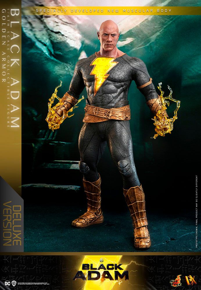 Black Adam DX Actionfigur 1/6 Black Adam (Golden Armor) Deluxe Version 33 cm