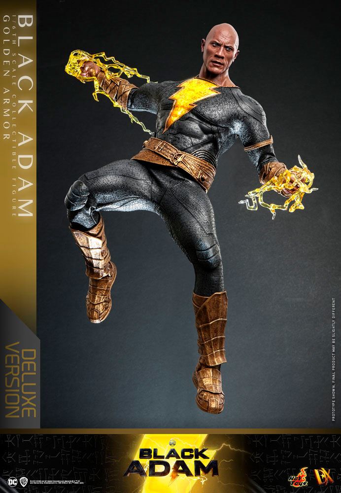 Black Adam DX Actionfigur 1/6 Black Adam (Golden Armor) Deluxe Version 33 cm