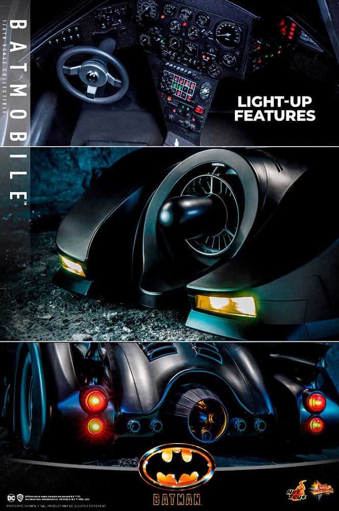 Batman (1989) Movie Masterpiece Fahrzeug 1/6 Batmobile 100 cm