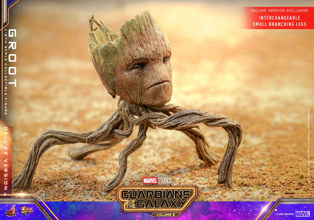Guardians of the Galaxy Vol. 3 Movie Masterpiece Actionfigur 1/6 Groot (Deluxe Version) 32 cm