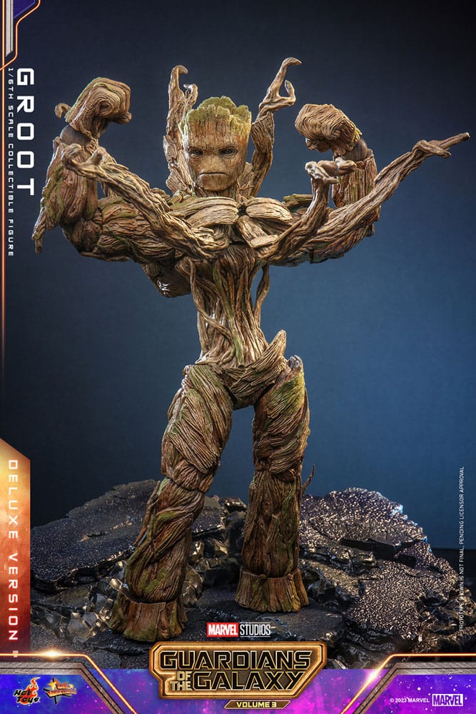 Guardians of the Galaxy Vol. 3 Movie Masterpiece Actionfigur 1/6 Groot (Deluxe Version) 32 cm