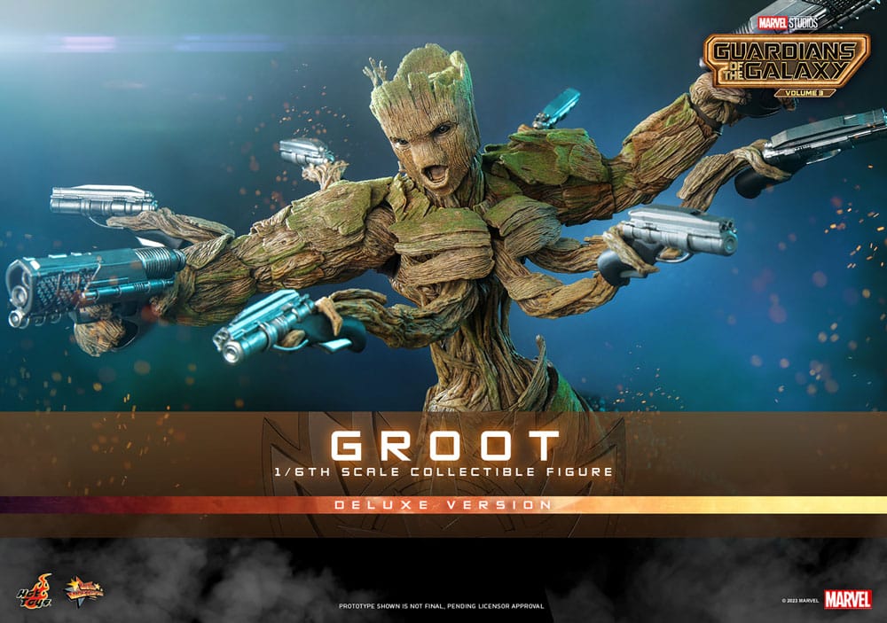 Guardians of the Galaxy Vol. 3 Movie Masterpiece Actionfigur 1/6 Groot (Deluxe Version) 32 cm