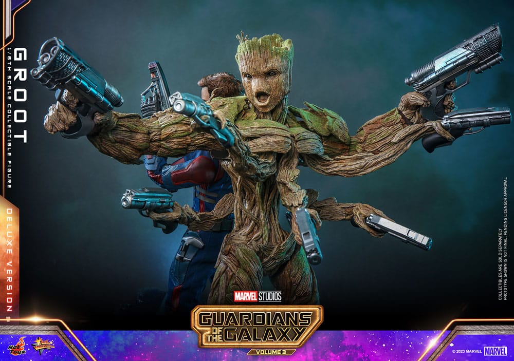 Guardians of the Galaxy Vol. 3 Movie Masterpiece Actionfigur 1/6 Groot (Deluxe Version) 32 cm