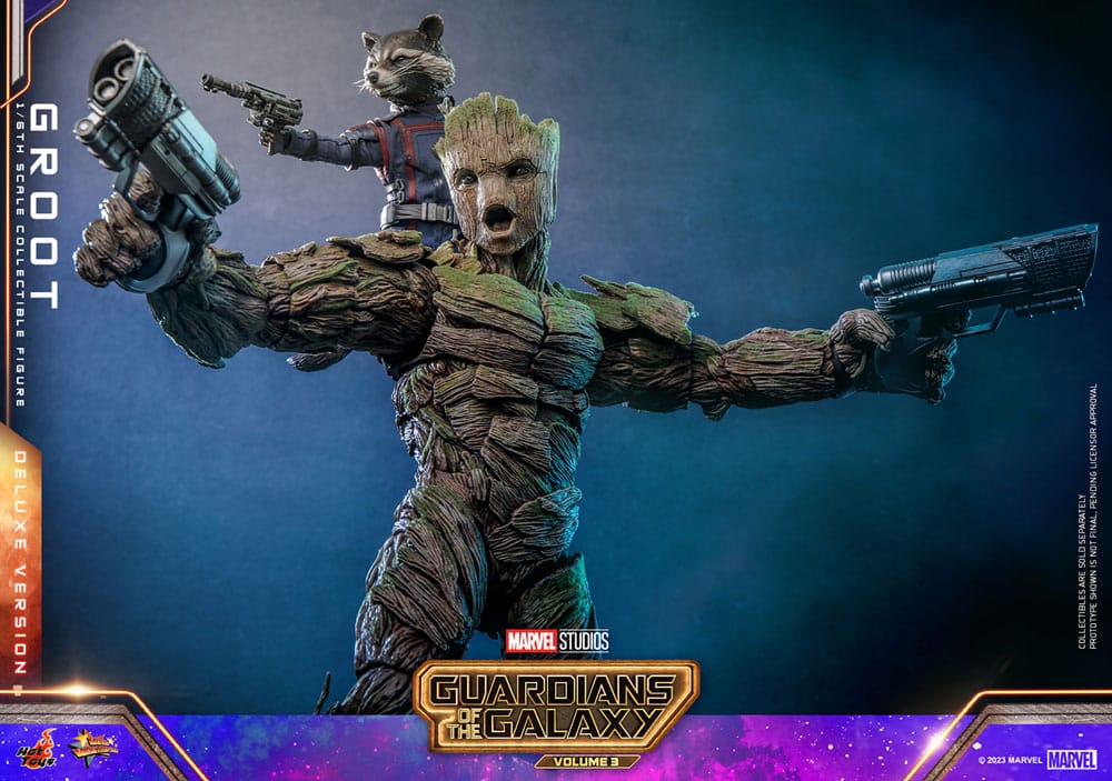 Guardians of the Galaxy Vol. 3 Movie Masterpiece Actionfigur 1/6 Groot (Deluxe Version) 32 cm