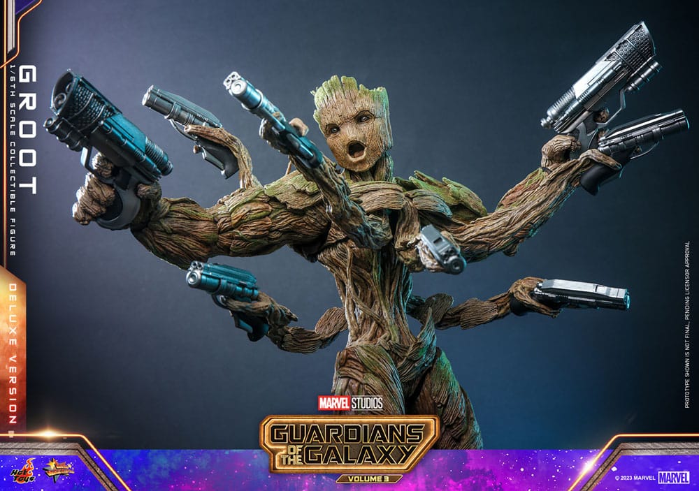 Guardians of the Galaxy Vol. 3 Movie Masterpiece Actionfigur 1/6 Groot (Deluxe Version) 32 cm