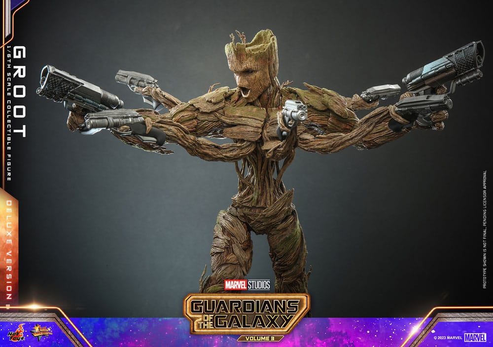 Guardians of the Galaxy Vol. 3 Movie Masterpiece Actionfigur 1/6 Groot (Deluxe Version) 32 cm