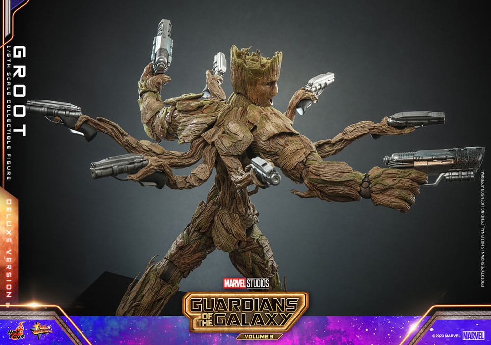 Guardians of the Galaxy Vol. 3 Movie Masterpiece Actionfigur 1/6 Groot (Deluxe Version) 32 cm