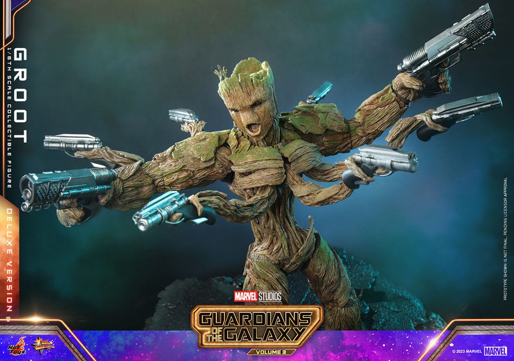 Guardians of the Galaxy Vol. 3 Movie Masterpiece Actionfigur 1/6 Groot (Deluxe Version) 32 cm