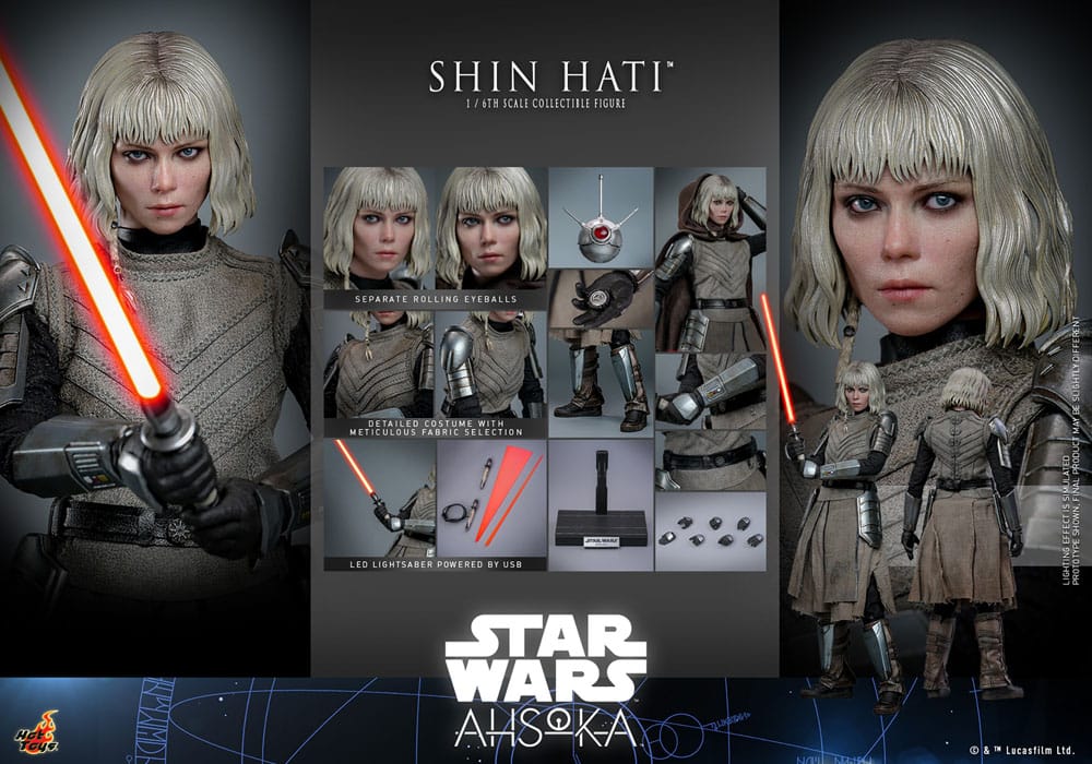 Star Wars: Ahsoka Actionfigur 1/6 Shin Hati 28 cm