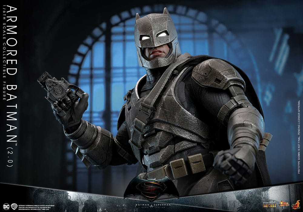 Batman v Superman: Dawn of Justice Movie Masterpiece Actionfigur 1/6 Armored Batman 2.0 33 cm