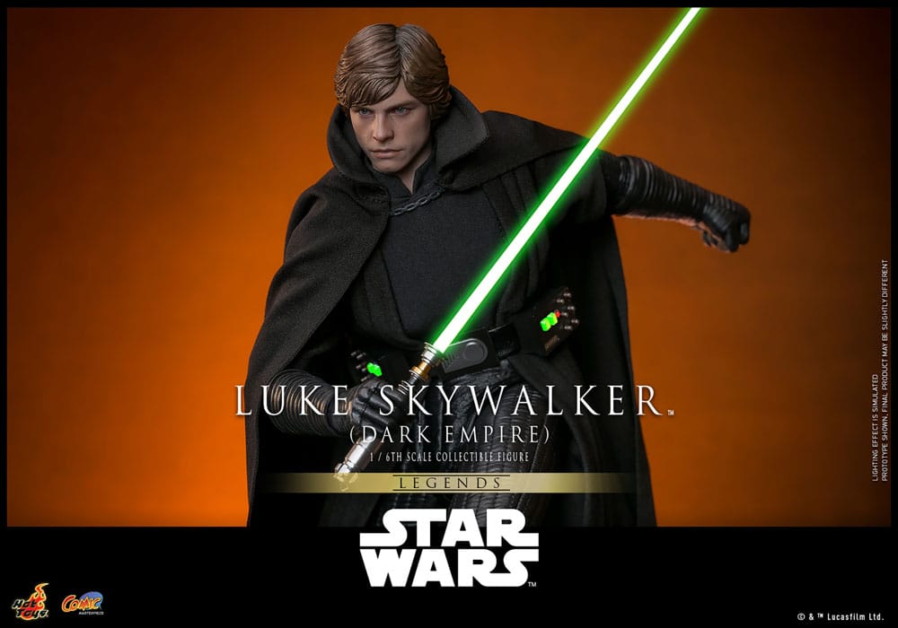 Star Wars: Dark Empire Comic Masterpiece Actionfigur Luke Skywalker 30 cm