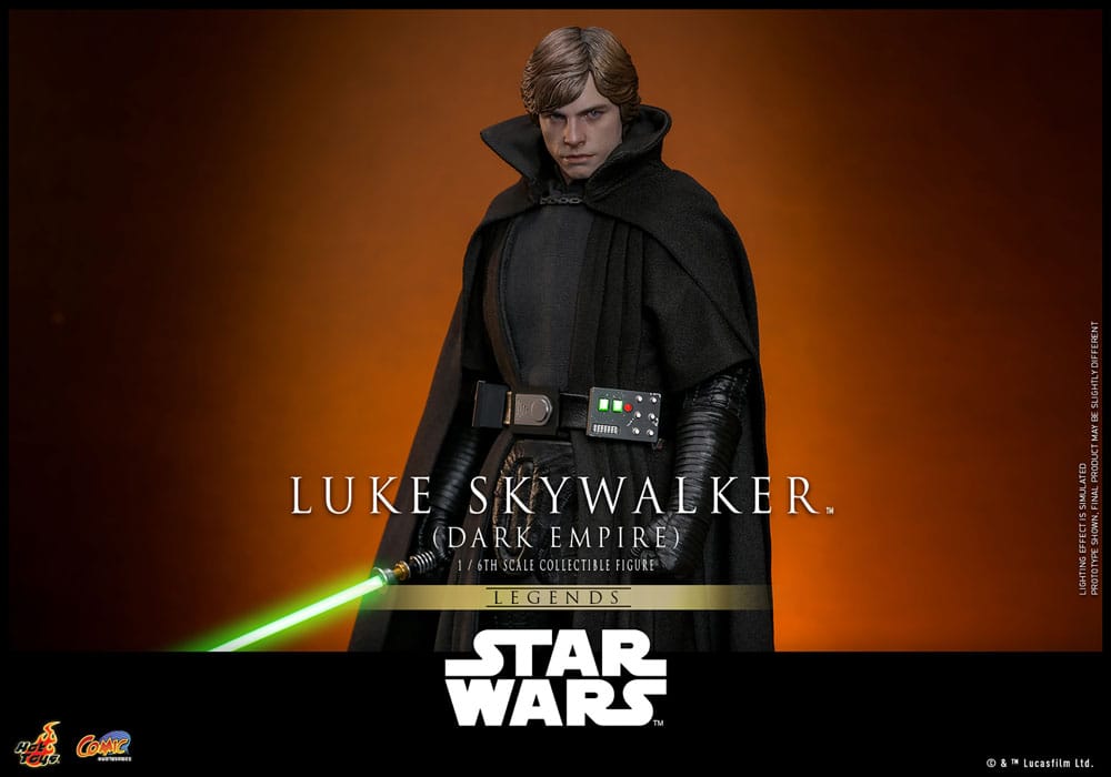 Star Wars: Dark Empire Comic Masterpiece Actionfigur Luke Skywalker 30 cm
