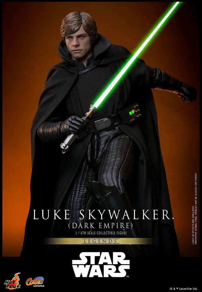 Star Wars: Dark Empire Comic Masterpiece Actionfigur Luke Skywalker 30 cm
