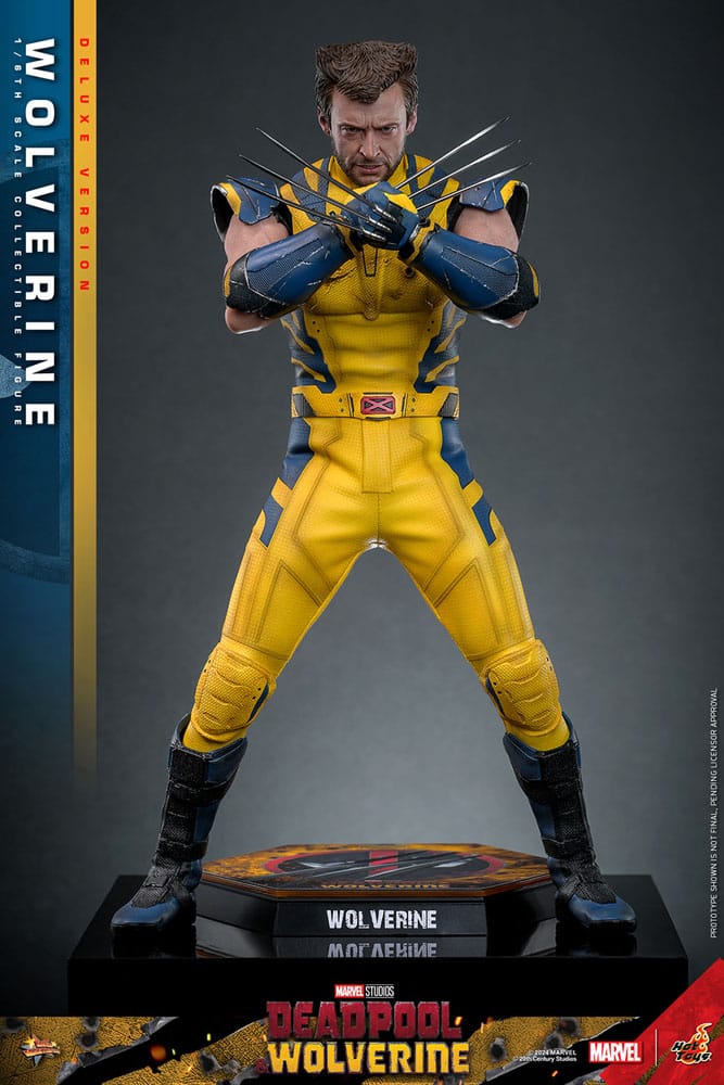Deadpool & Wolverine Movie Masterpiece Actionfigur 1/6 Wolverine (Deluxe Version) 31 cm