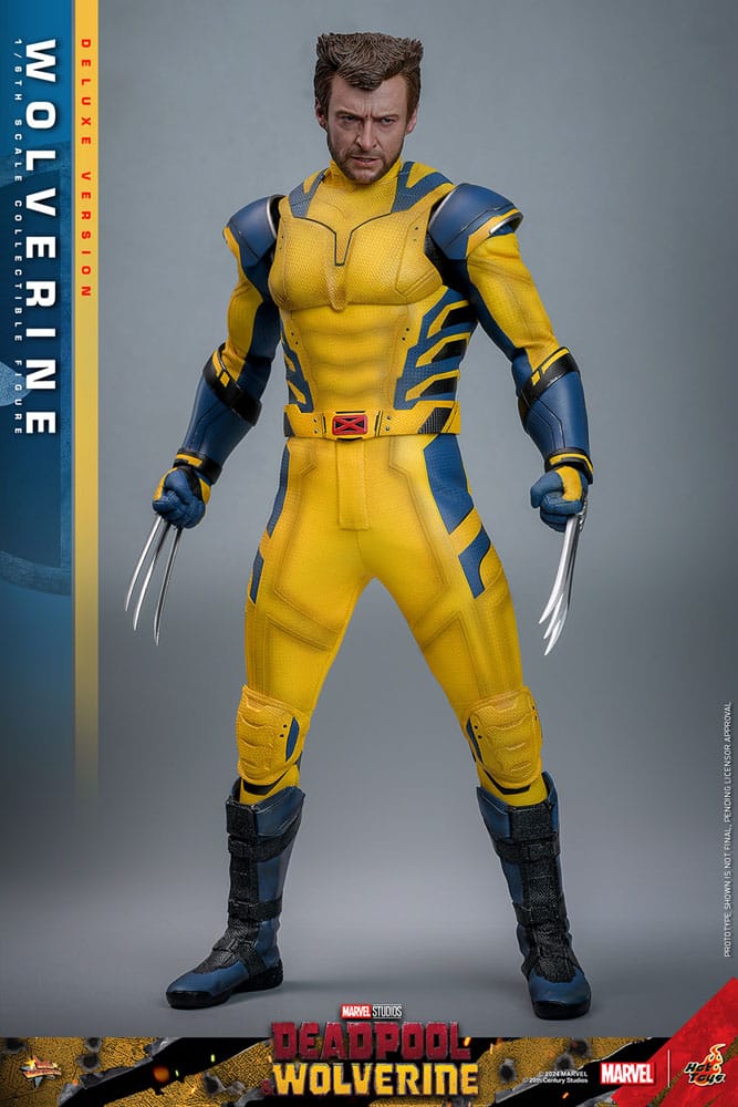 Deadpool & Wolverine Movie Masterpiece Actionfigur 1/6 Wolverine (Deluxe Version) 31 cm