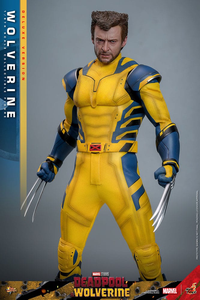 Deadpool & Wolverine Movie Masterpiece Actionfigur 1/6 Wolverine (Deluxe Version) 31 cm