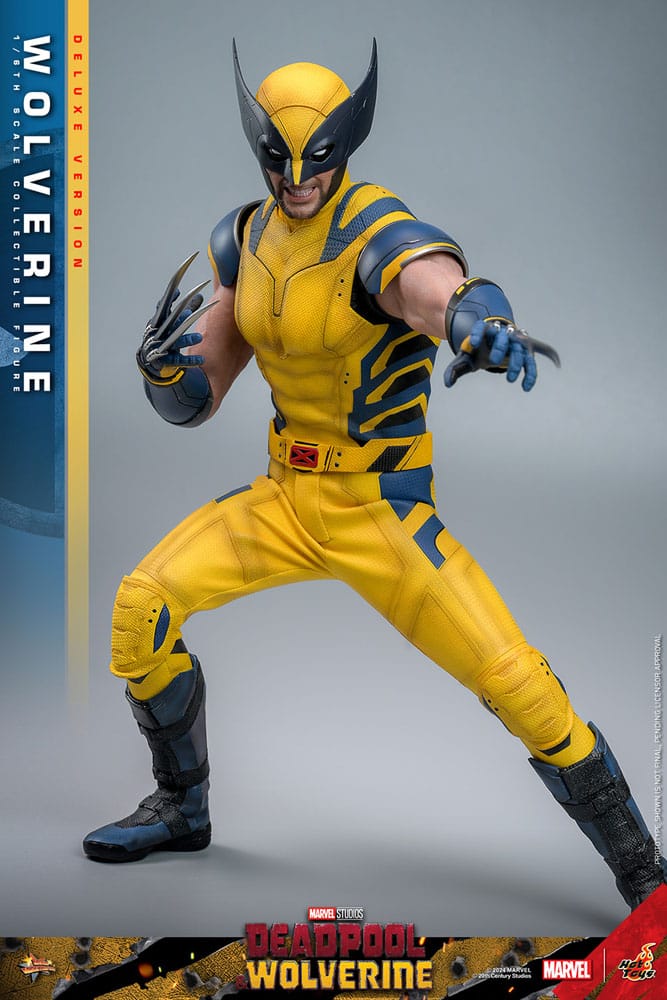 Deadpool & Wolverine Movie Masterpiece Actionfigur 1/6 Wolverine (Deluxe Version) 31 cm