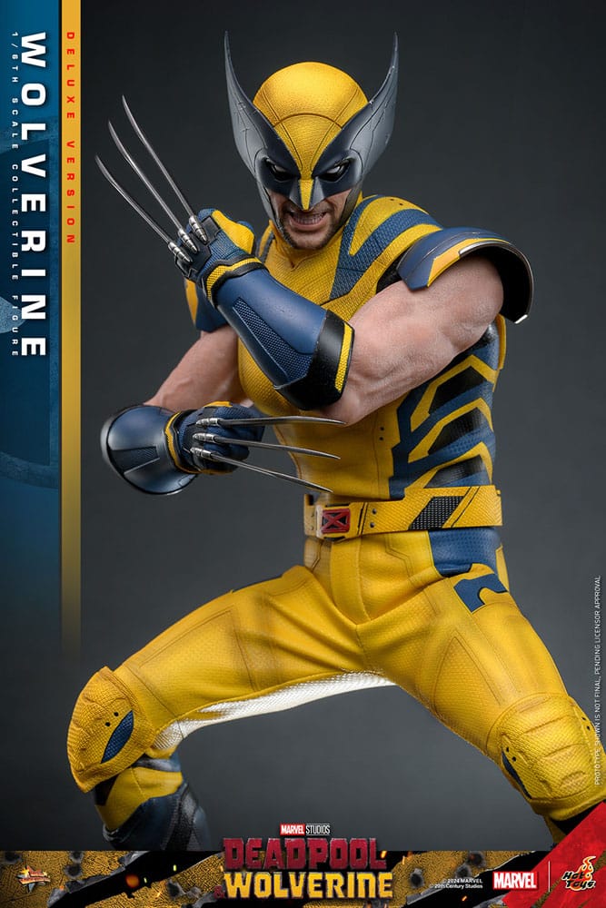 Deadpool & Wolverine Movie Masterpiece Actionfigur 1/6 Wolverine (Deluxe Version) 31 cm