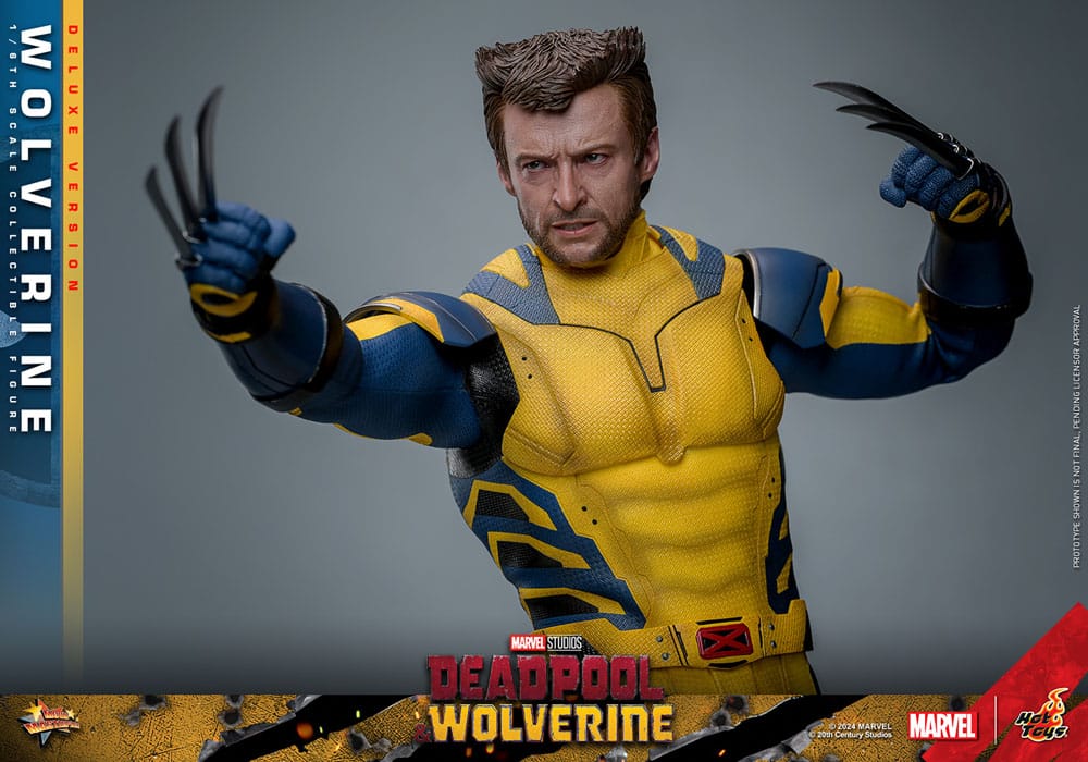 Deadpool & Wolverine Movie Masterpiece Actionfigur 1/6 Wolverine (Deluxe Version) 31 cm