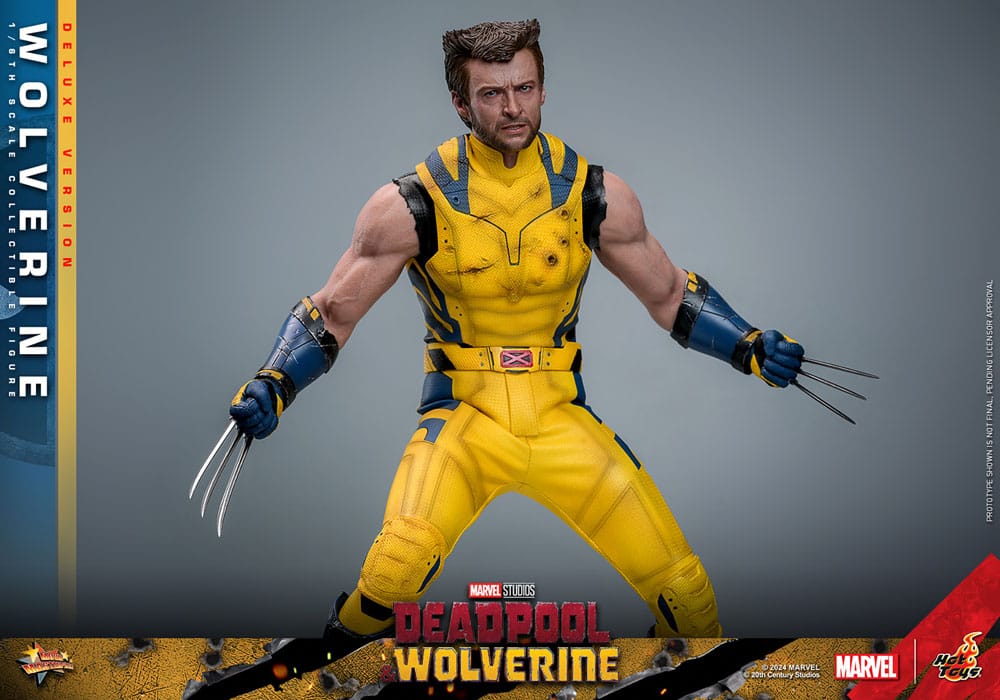 Deadpool & Wolverine Movie Masterpiece Actionfigur 1/6 Wolverine (Deluxe Version) 31 cm