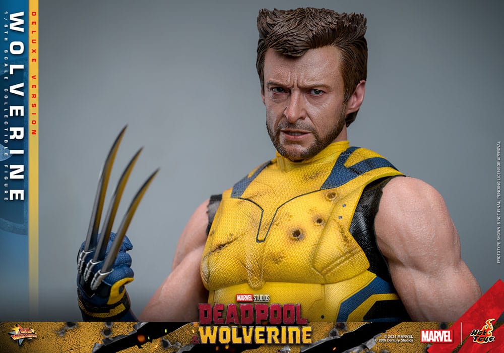Deadpool & Wolverine Movie Masterpiece Actionfigur 1/6 Wolverine (Deluxe Version) 31 cm