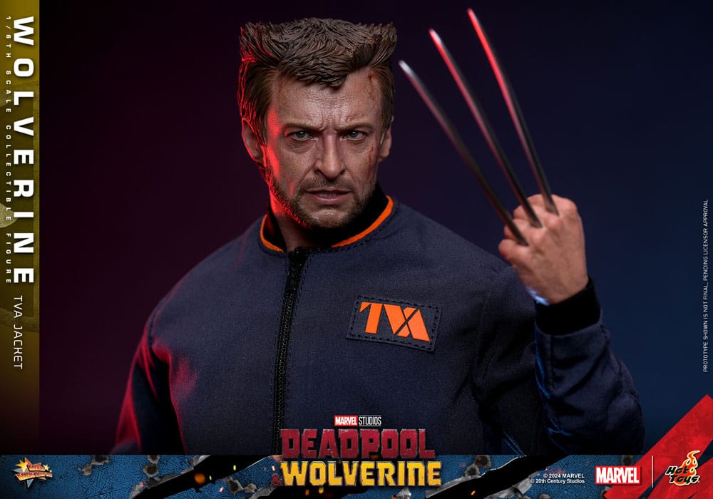 Deadpool & Wolverine Movie Masterpiece Actionfigur 1/6 Wolverine (TVA Jacket Version) 31 cm