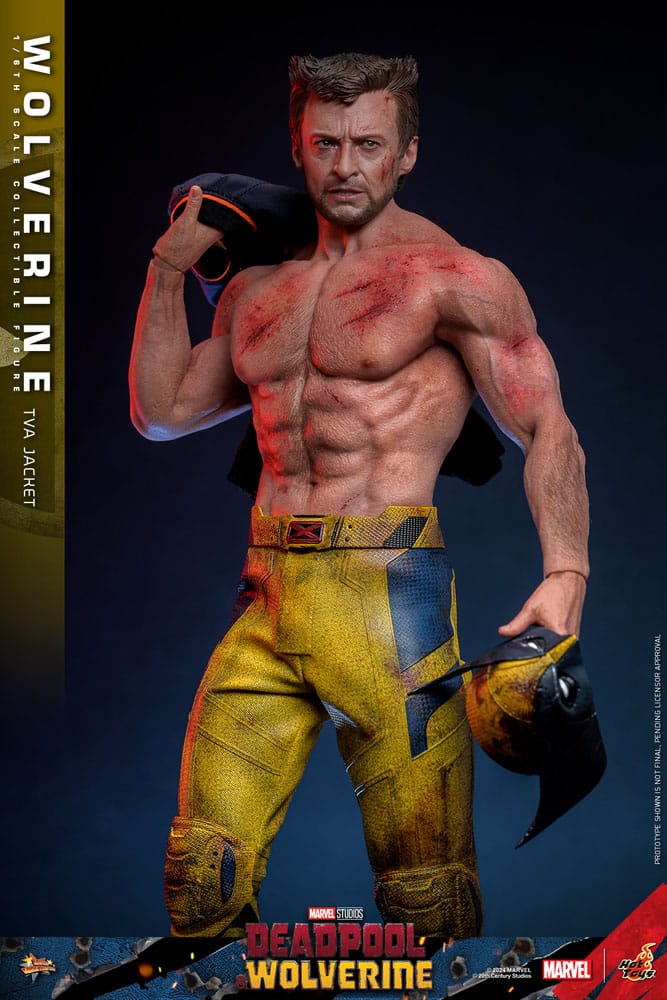 Deadpool & Wolverine Movie Masterpiece Actionfigur 1/6 Wolverine (TVA Jacket Version) 31 cm