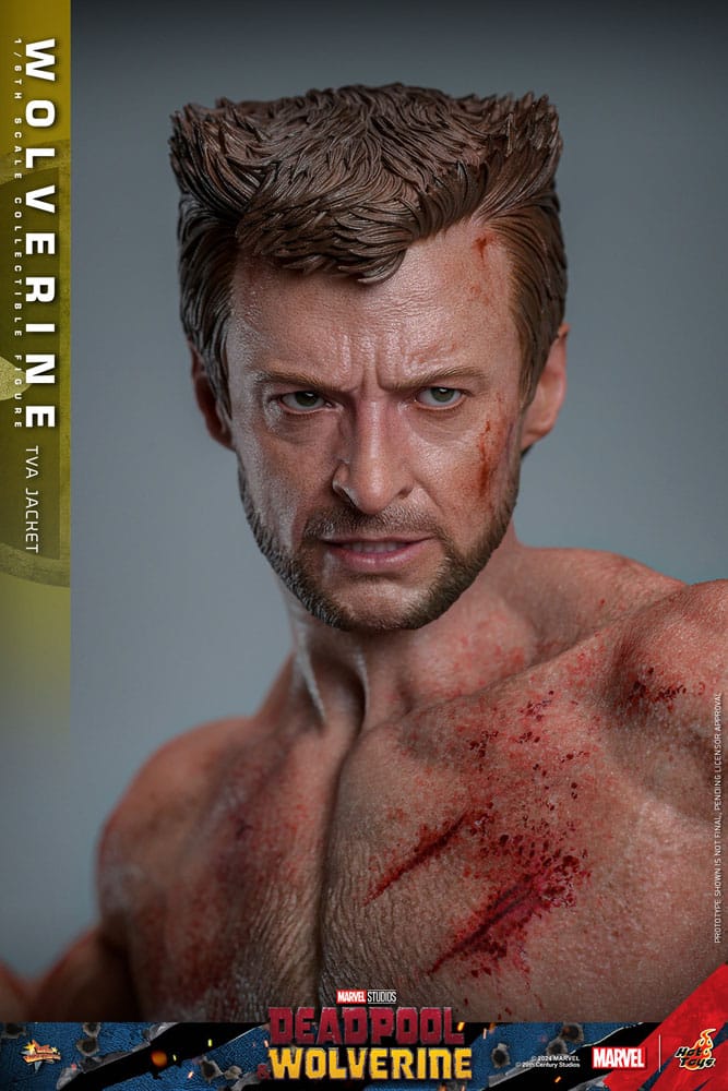 Deadpool & Wolverine Movie Masterpiece Actionfigur 1/6 Wolverine (TVA Jacket Version) 31 cm