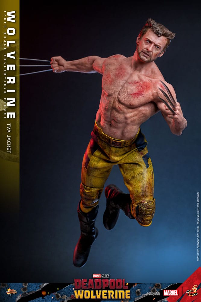 Deadpool & Wolverine Movie Masterpiece Actionfigur 1/6 Wolverine (TVA Jacket Version) 31 cm