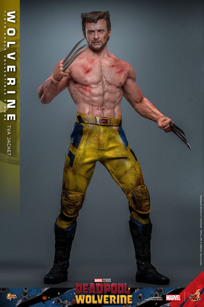 Deadpool & Wolverine Movie Masterpiece Actionfigur 1/6 Wolverine (TVA Jacket Version) 31 cm
