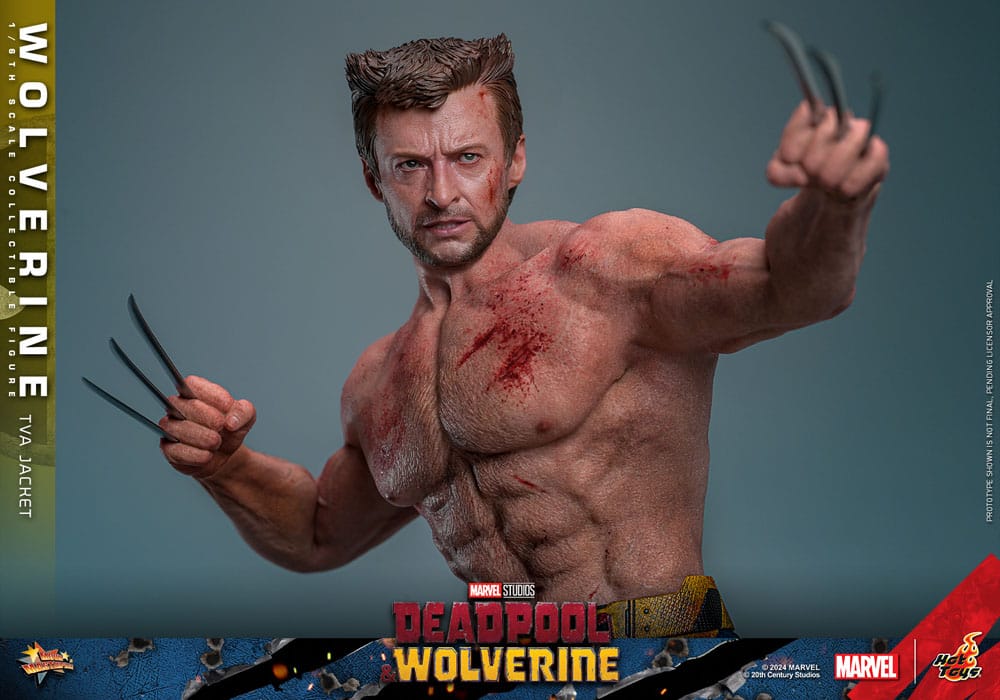 Deadpool & Wolverine Movie Masterpiece Actionfigur 1/6 Wolverine (TVA Jacket Version) 31 cm