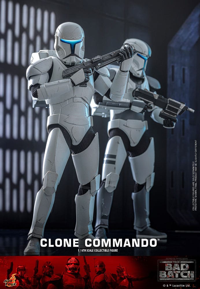 Star Wars: The Bad Batch Actionfigur 1/6 Clone Commando 30 cm