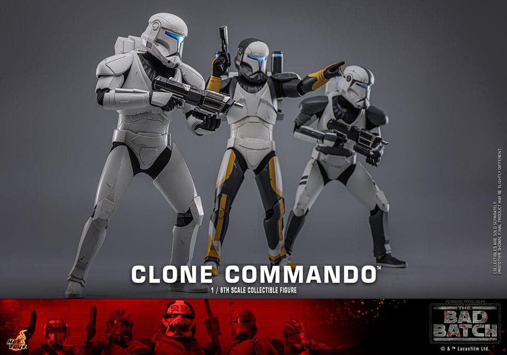 Star Wars: The Bad Batch Actionfigur 1/6 Clone Commando 30 cm