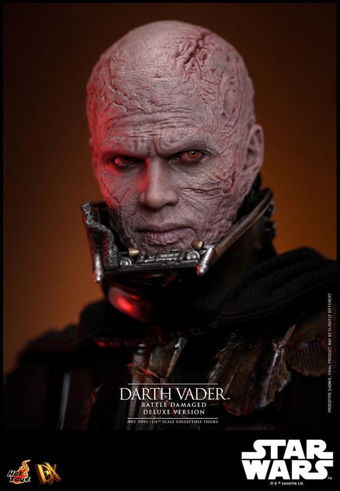 Star Wars Actionfigur 1/6 Darth Vader (Battle Damaged) Deluxe Version 35 cm