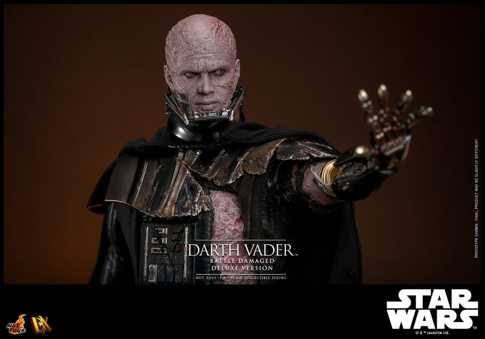 Star Wars Actionfigur 1/6 Darth Vader (Battle Damaged) Deluxe Version 35 cm
