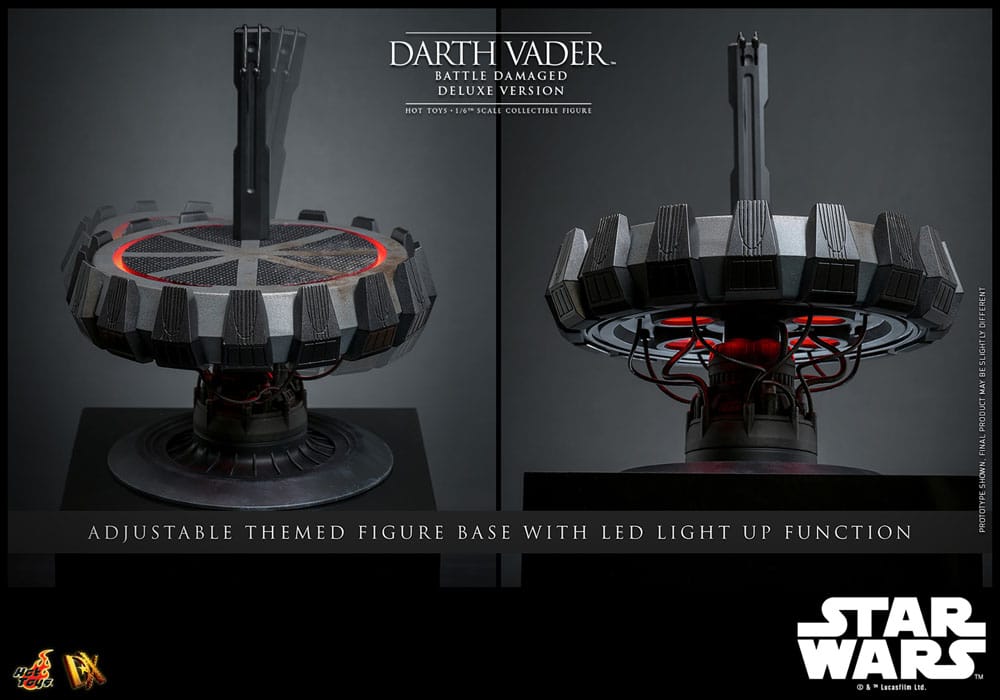 Star Wars Actionfigur 1/6 Darth Vader (Battle Damaged) Deluxe Version 35 cm