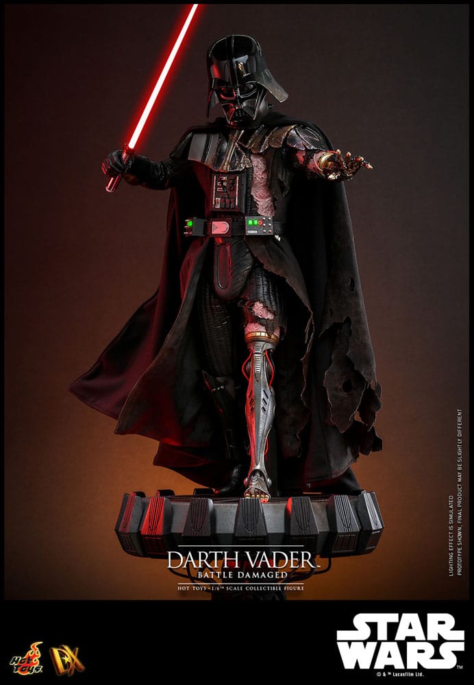 Star Wars Actionfigur 1/6 Darth Vader (Battle Damaged) 35 cm