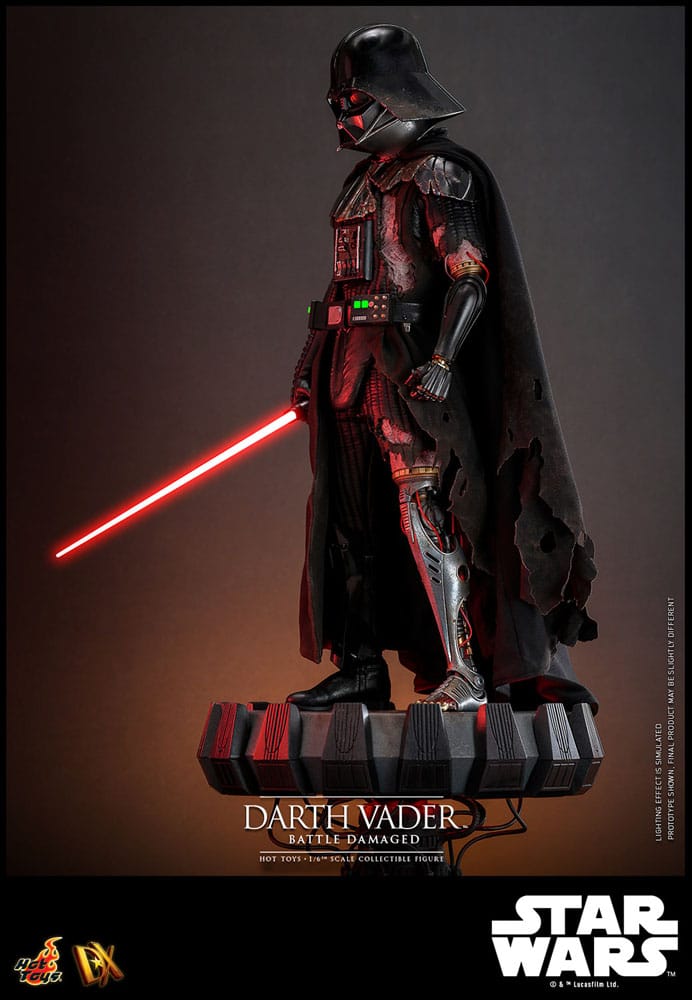 Star Wars Actionfigur 1/6 Darth Vader (Battle Damaged) 35 cm