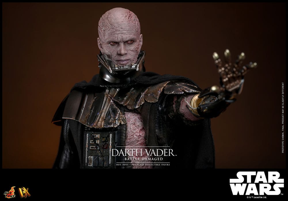 Star Wars Actionfigur 1/6 Darth Vader (Battle Damaged) 35 cm