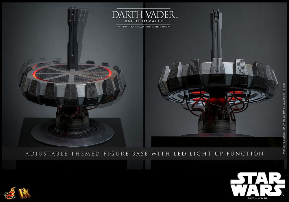 Star Wars Actionfigur 1/6 Darth Vader (Battle Damaged) 35 cm