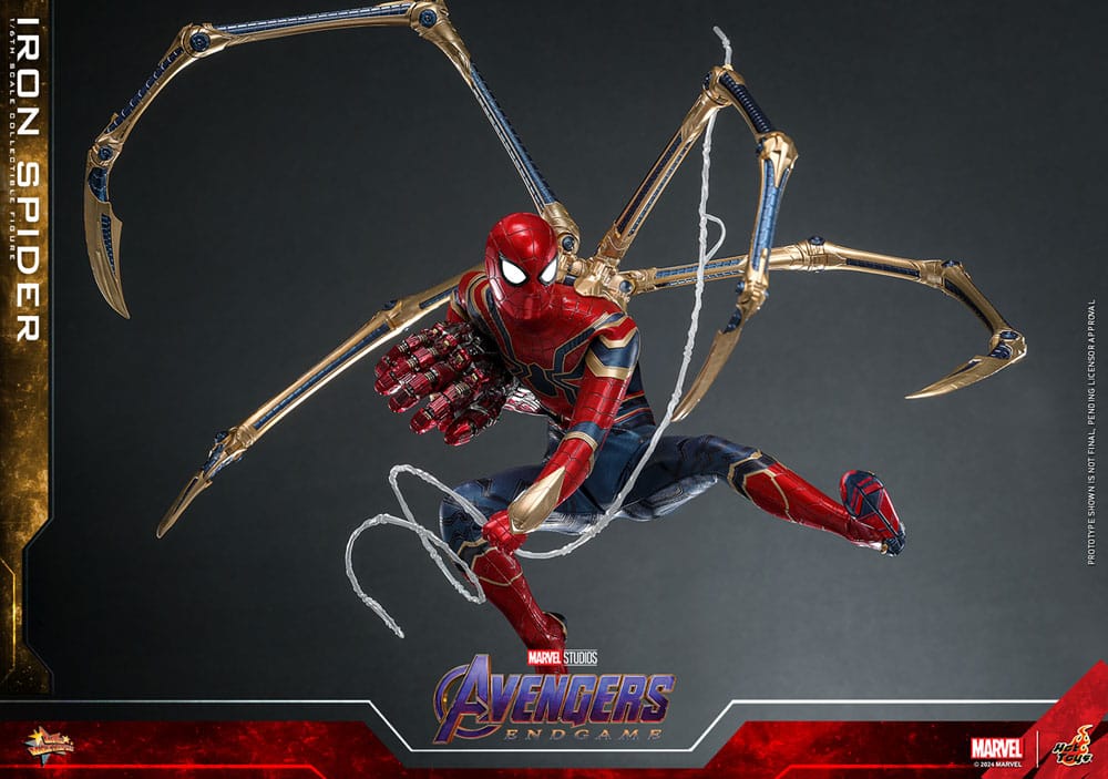Avengers: Endgame Movie Masterpiece Actionfigur 1/6 Iron Spider 28 cm