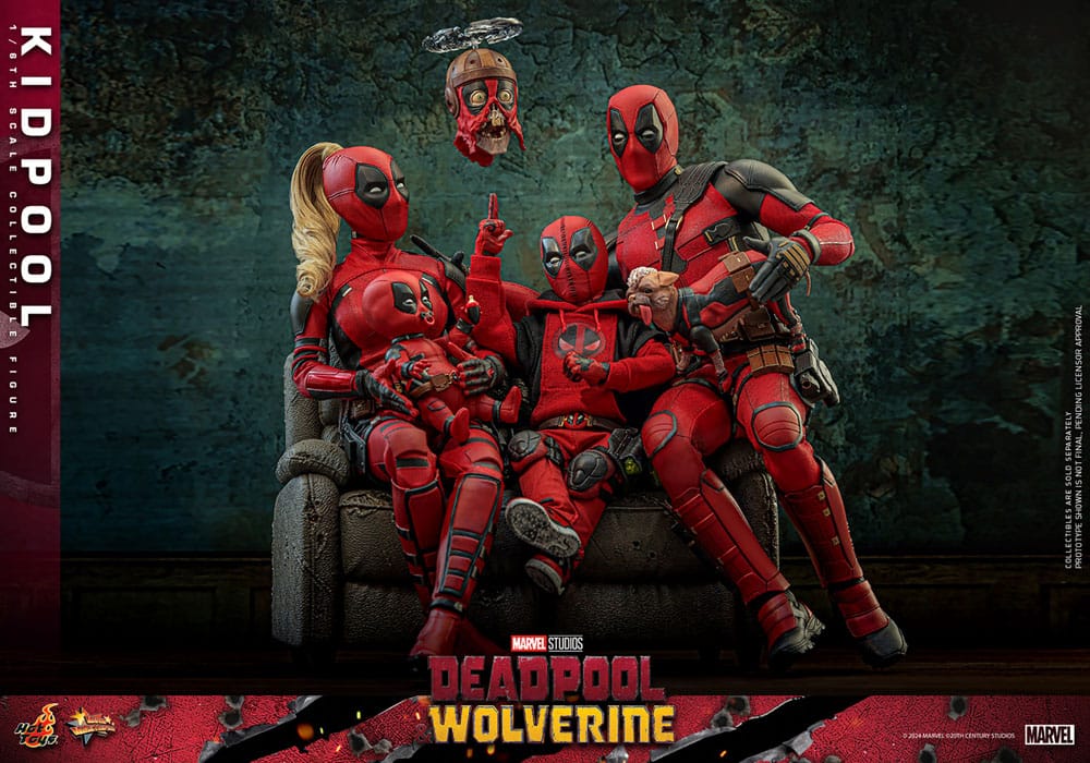 Deadpool & Wolverine Movie Masterpiece Actionfigur 1/6 Kidpool 22 cm